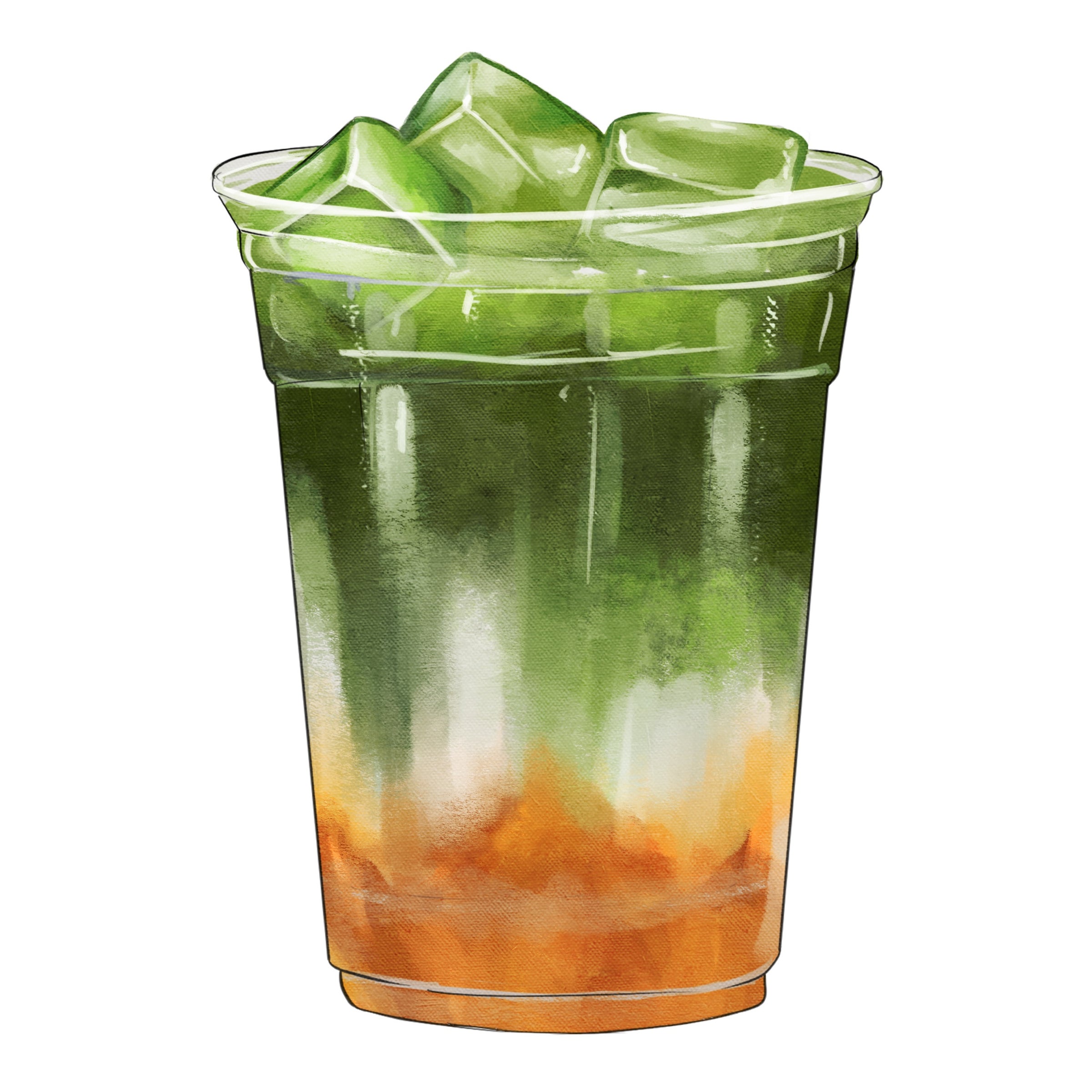 画材 Matcha Lake Matcha Azuki Latte | Kiss of Matcha